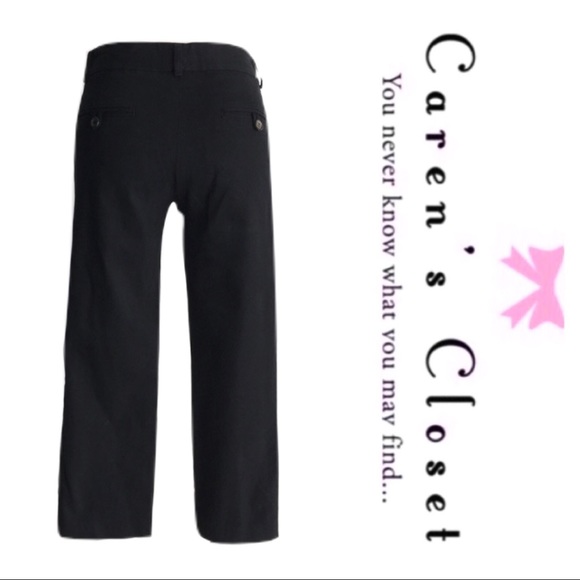 Theory Cotton Lycra Stretch Crop Pant - Picture 3 of 5